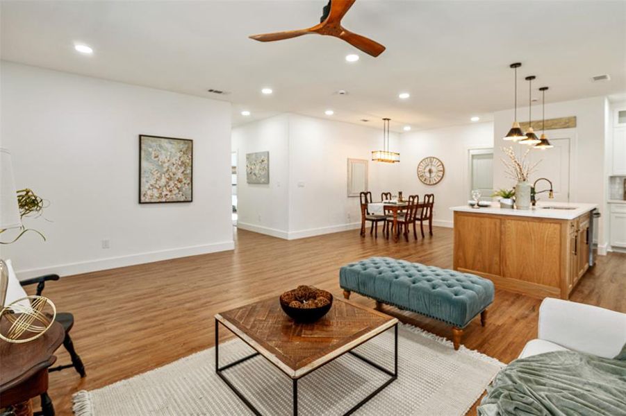 Furnished interior view inside a new home in , Trinidad (Image 13).