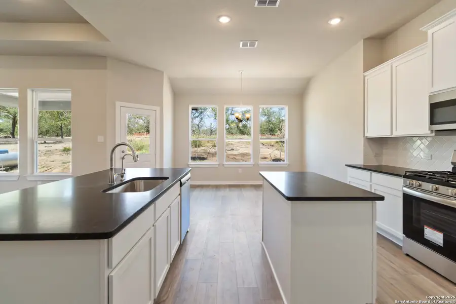 Furnished interior view inside a new home in Jordan's Ranch, San Antonio (Image 3). Furnished interior view inside a new home in Jordan's Ranch, San Antonio (Image 3).