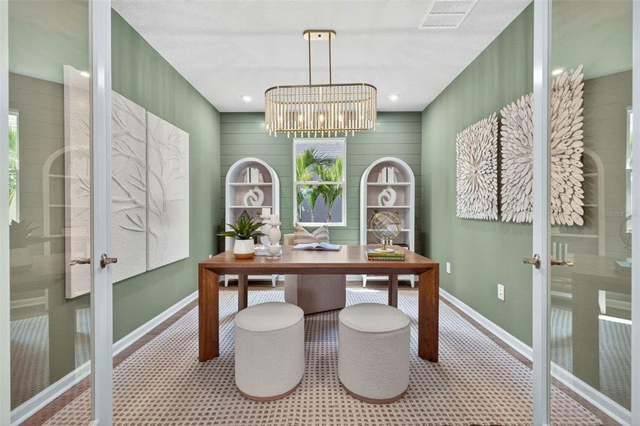 Furnished interior view inside a new home in Crosswind Ranch, Parrish (Image 12).