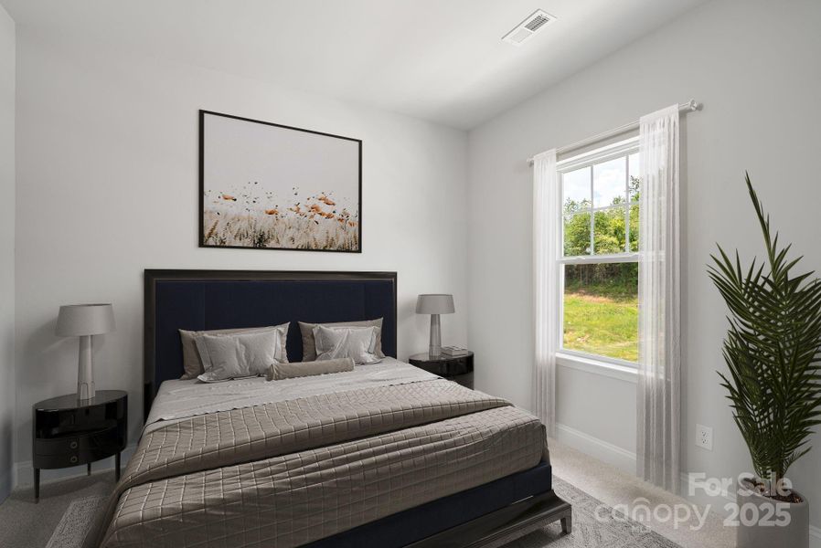 Furnished interior view inside a new home in , Asheville (Image 15).