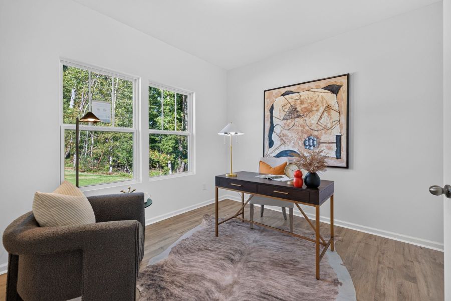 Furnished interior view inside a new home in Heritage Hall, Statesville (Image 12).