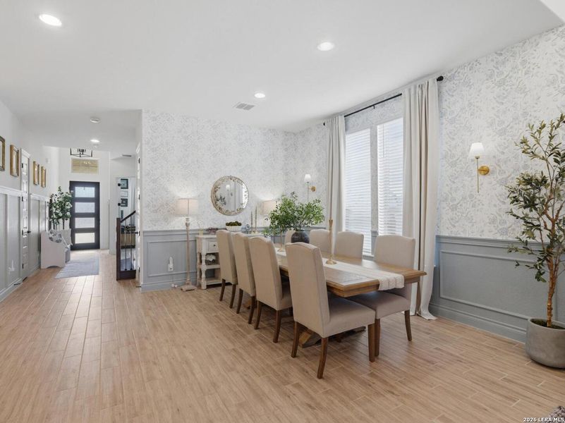 Furnished interior view inside a new home in Corley Farms, Boerne (Image 11).