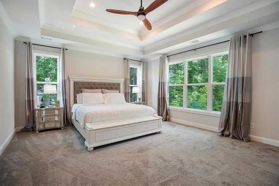Furnished interior view inside a new home in , Acworth (Image 73).