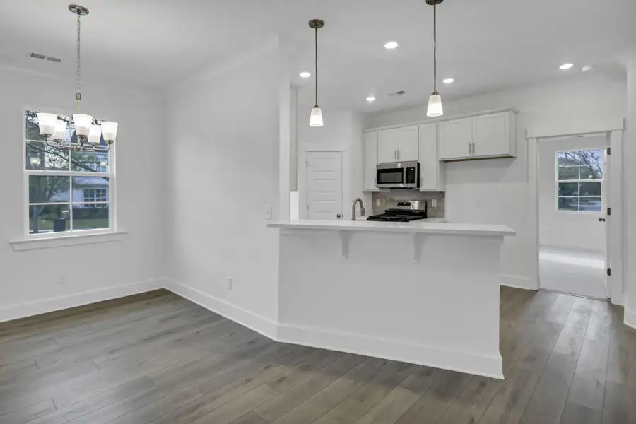 Furnished interior view inside a new home in Lake Carolina Townhomes, Columbia (Image 10).