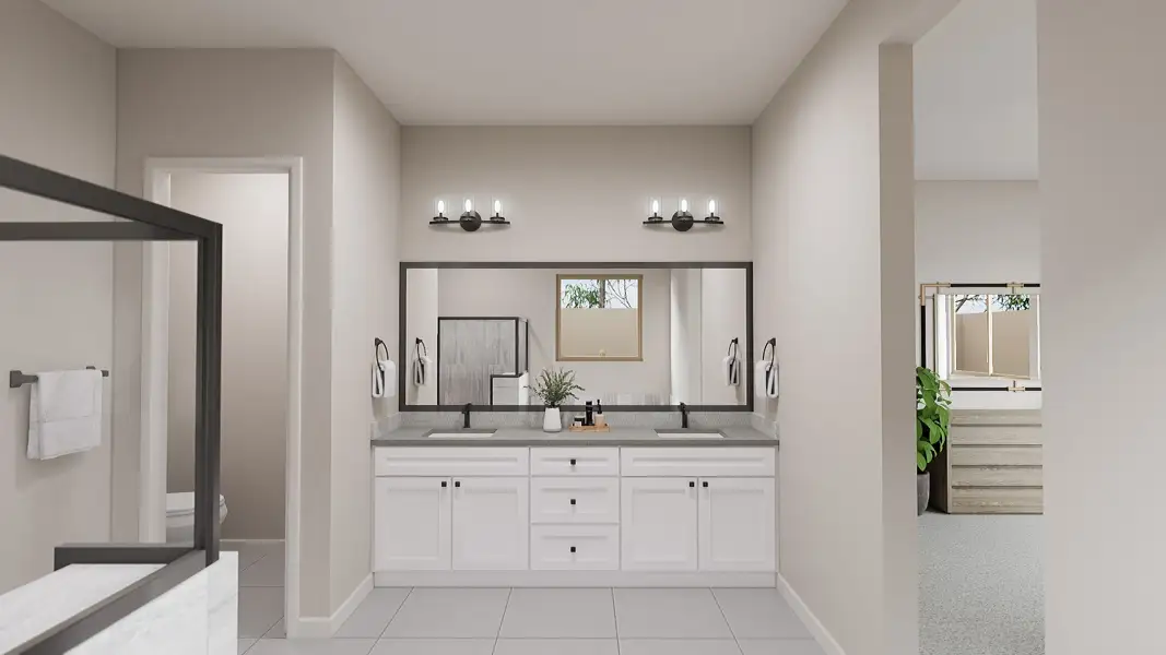 Furnished interior view inside a new home in Abel Ranch, Goodyear (Image 7).