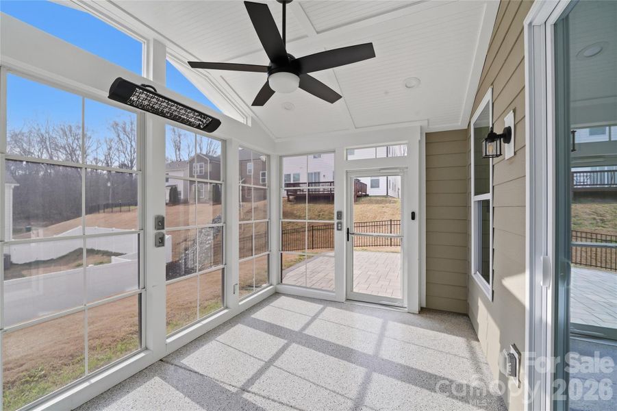 Exterior details and patio area of a home in , Charlotte (Image 20).