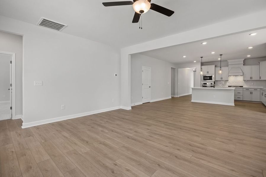 Representative unfurnished interior of a home built from the The Birch II A by Davidson Homes LLC in Montrose, Aberdeen (Image 21).