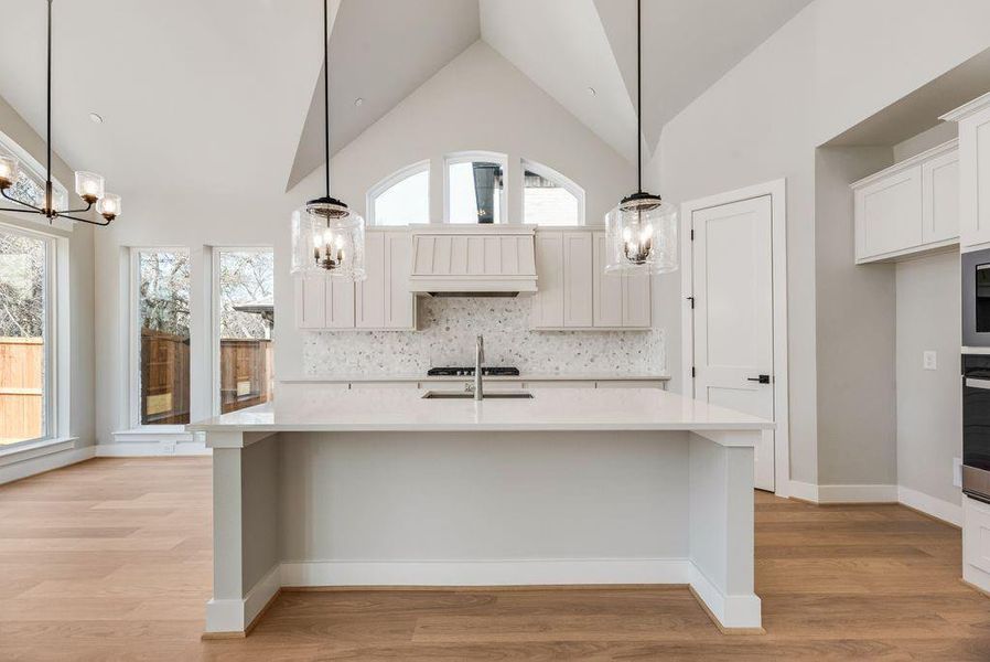 Furnished interior view inside a new home in Providence Cove, McKinney (Image 6).