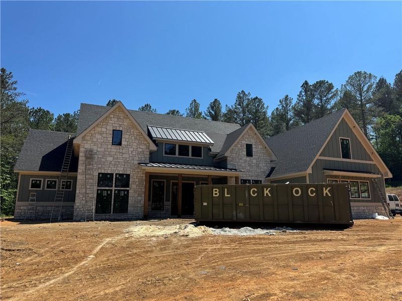 In-progress construction of a new home in , Rome, GA (Image 21).