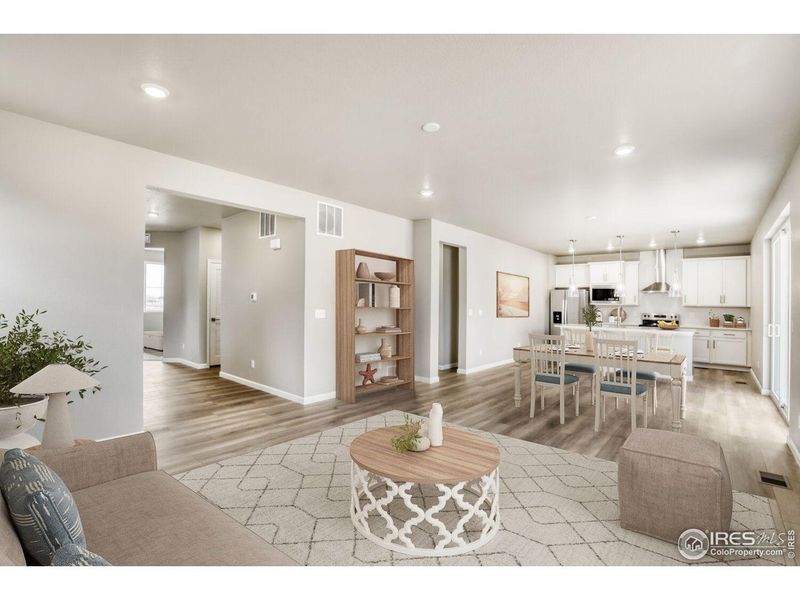 Furnished interior view inside a new home in Trevenna, Windsor (Image 8).
