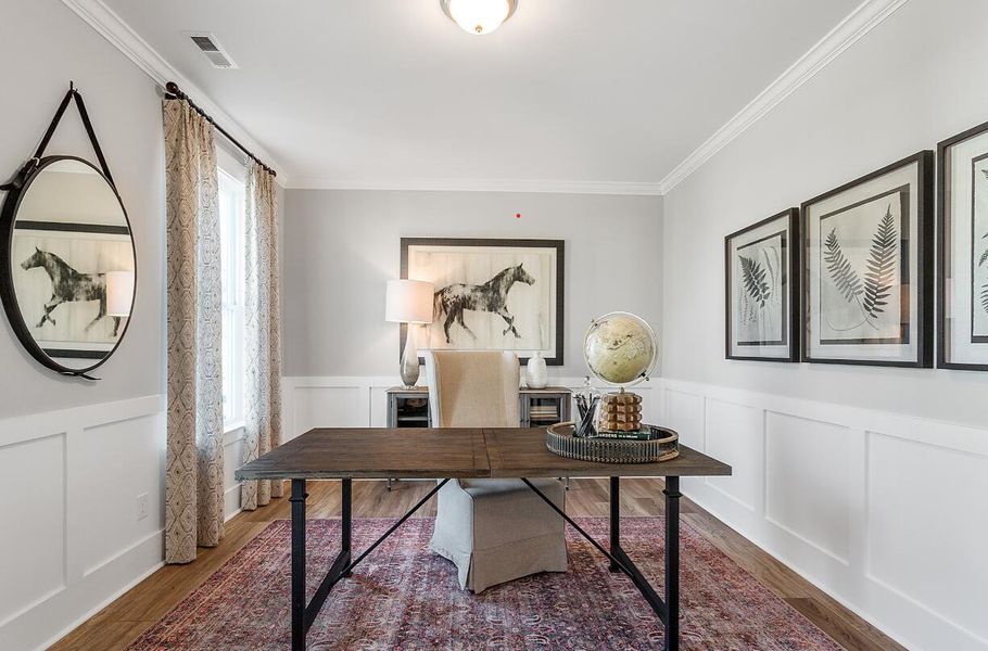 Furnished interior view inside a new home in Lochton, Summerville (Image 16).