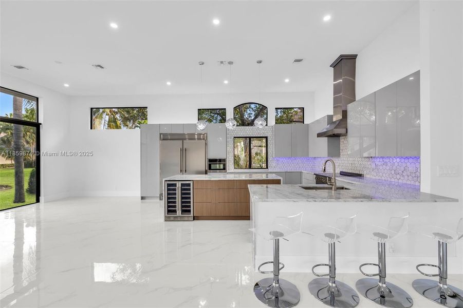 Furnished interior view inside a new home in , Weston (Image 15).