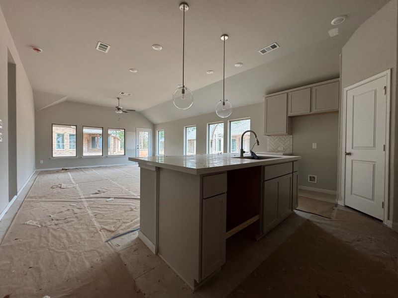In-progress construction of a new home in Two Step Farm, Montgomery, TX (Image 10).