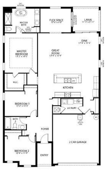 Drexel A Floor Plan