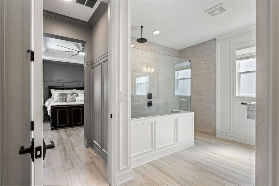 Furnished interior view inside a new home in Whispering Oaks Preserve, Wesley Chapel (Image 35).