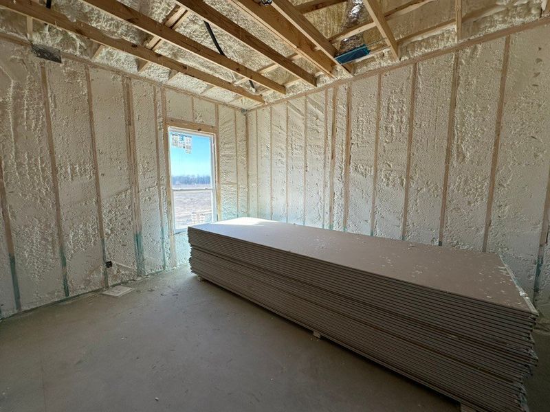 In-progress construction of a new home in Fannin Ranch, Leonard, TX (Image 14).
