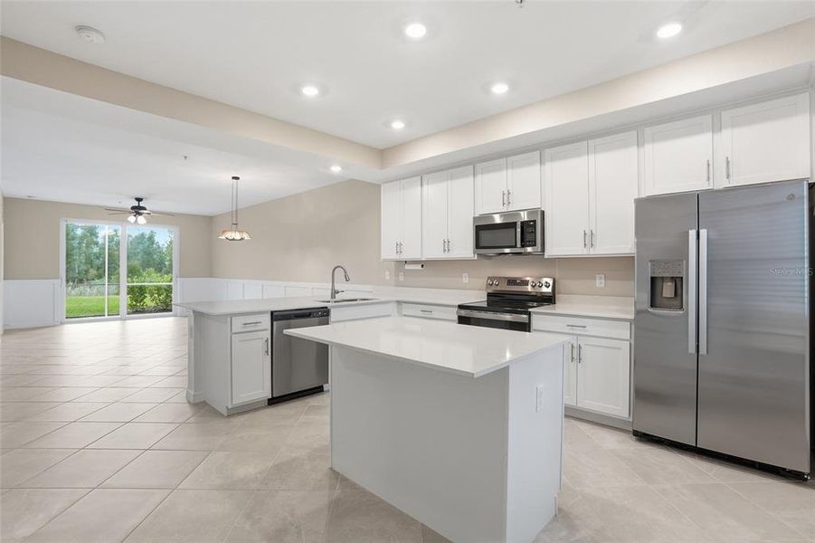 Furnished interior view inside a new home in , Punta Gorda (Image 32).
