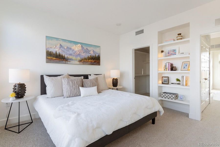 Furnished interior view inside a new home in , Denver (Image 7).
