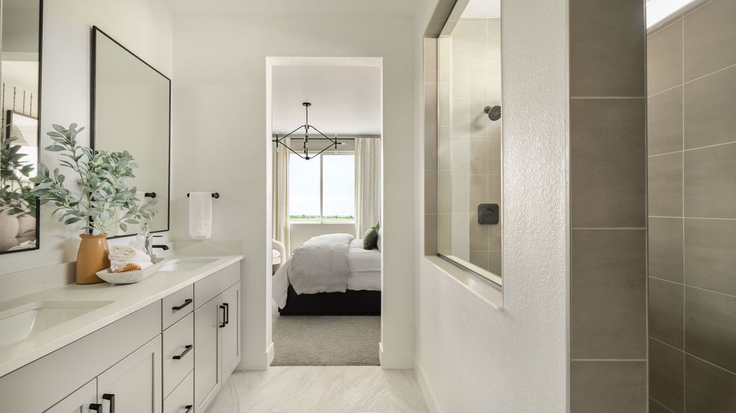 Representative furnished interior of a home built from the Boulder by Taylor Morrison in Macanta City Collection, Castle Rock (Image 31).