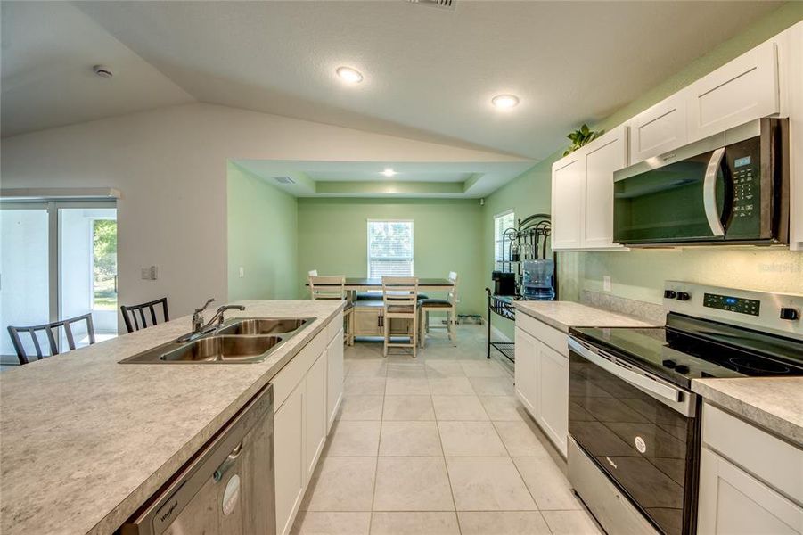 Furnished interior view inside a new home in , Port Charlotte (Image 26). Furnished interior view inside a new home in , Port Charlotte (Image 26).