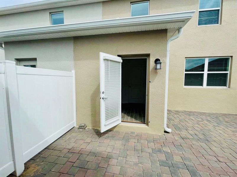 Exterior details and patio area of a home in , Winter Garden (Image 3). Exterior details and patio area of a home in , Winter Garden (Image 3).