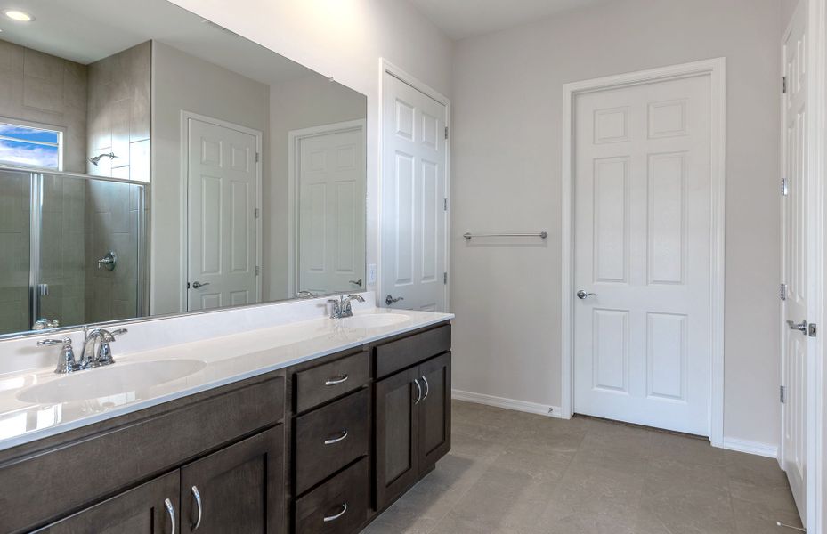 Furnished interior view inside a new home in Del Webb at Rocking K, Tucson (Image 9).