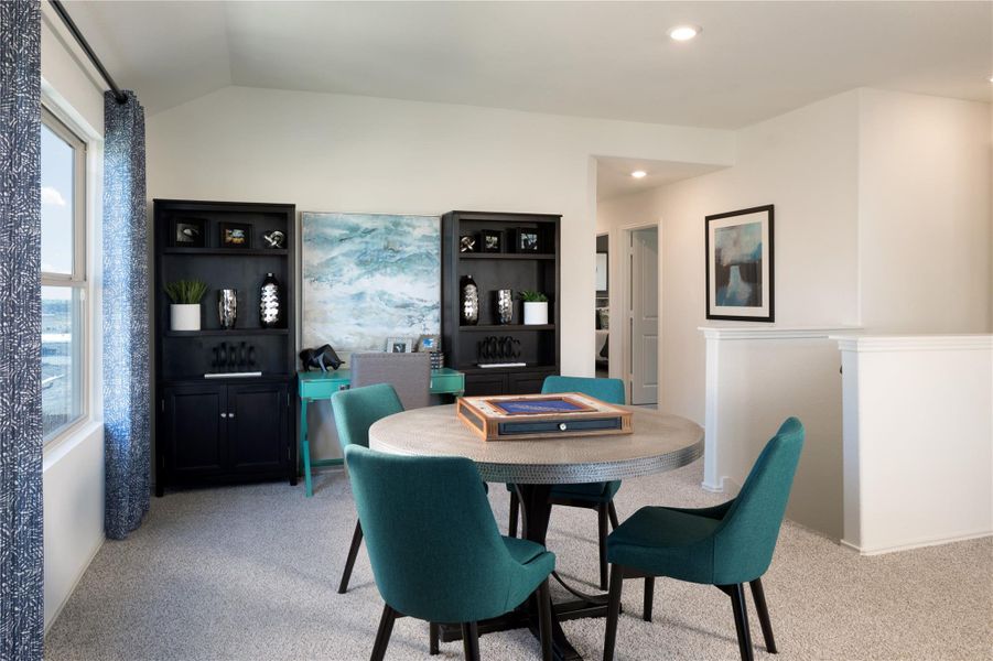 Furnished interior view inside a new home in Woodfield Preserve, Georgetown (Image 9).
