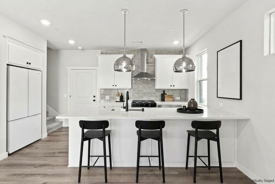 Furnished interior view inside a new home in Ten Mile Creek, Celina (Image 9).