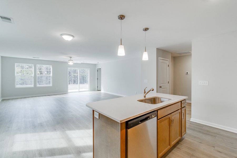 Furnished interior view inside a new home in Ellington, Elgin (Image 9). Furnished interior view inside a new home in Ellington, Elgin (Image 9).