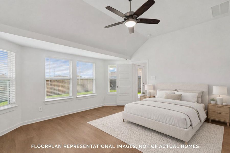 Furnished interior view inside a new home in Miller's Pond, Rosenberg (Image 7).