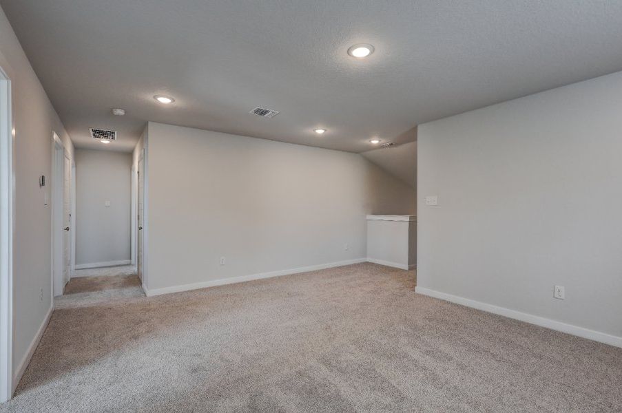 A room with white walls.