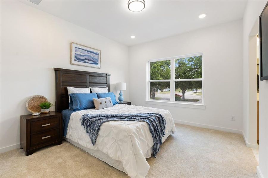 Furnished interior view inside a new home in , Garland (Image 12).