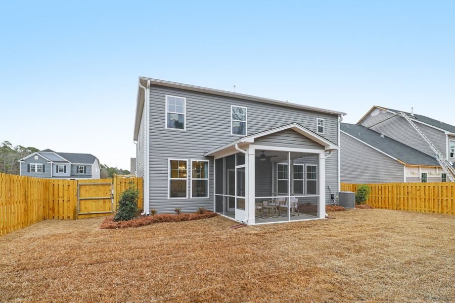 Representative exterior details of a home built from the Bradley II by Great Southern Homes in Sedona, Greenville (Image 52).