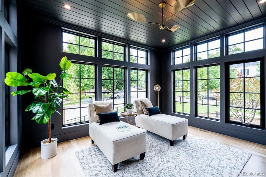 Furnished interior view inside a new home in , Denver (Image 27).