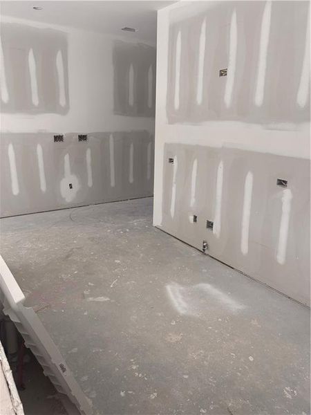 In-progress construction of a new home in River Walk Place, Lawrenceville, GA (Image 23).