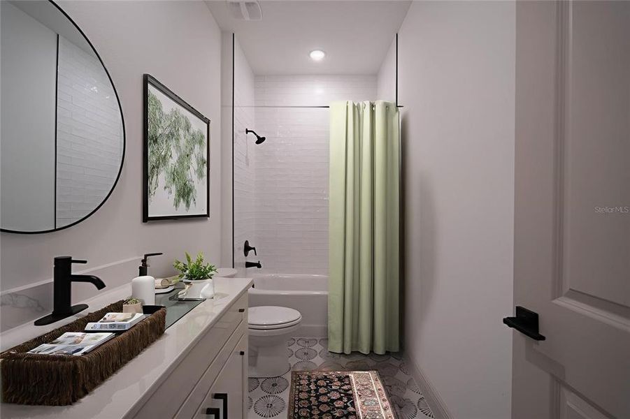 Furnished interior view inside a new home in , Sorrento (Image 15).