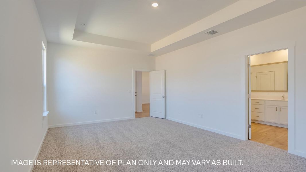 Spacious, unfurnished interior of a new home in Rosenbusch Ranch, Leander (Image 15). Spacious, unfurnished interior of a new home in Rosenbusch Ranch, Leander (Image 15).