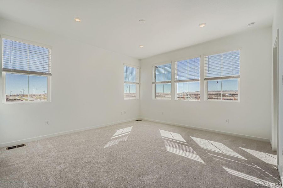 Spacious, unfurnished interior of a new home in Parterre: The Parkside Collection, Thornton (Image 8). Spacious, unfurnished interior of a new home in Parterre: The Parkside Collection, Thornton (Image 8).