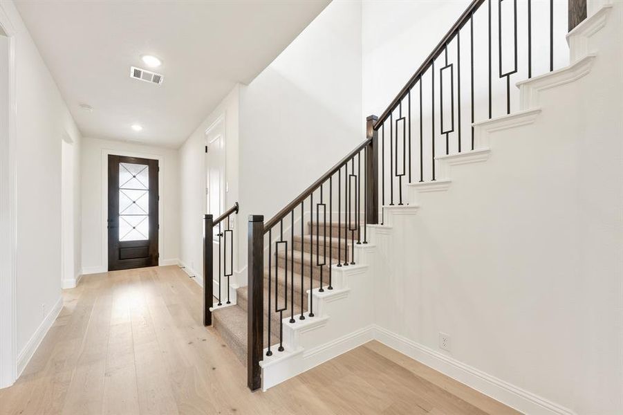 Spacious, unfurnished interior of a new home in Mosaic, Celina (Image 21). Spacious, unfurnished interior of a new home in Mosaic, Celina (Image 21).