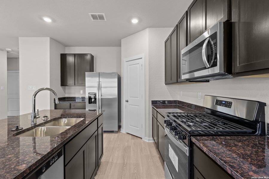 Furnished interior view inside a new home in Summerlin, Castroville (Image 8). Furnished interior view inside a new home in Summerlin, Castroville (Image 8).