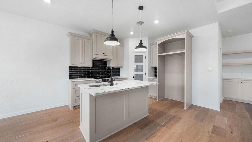Furnished interior view inside a new home in , Giddings (Image 7).