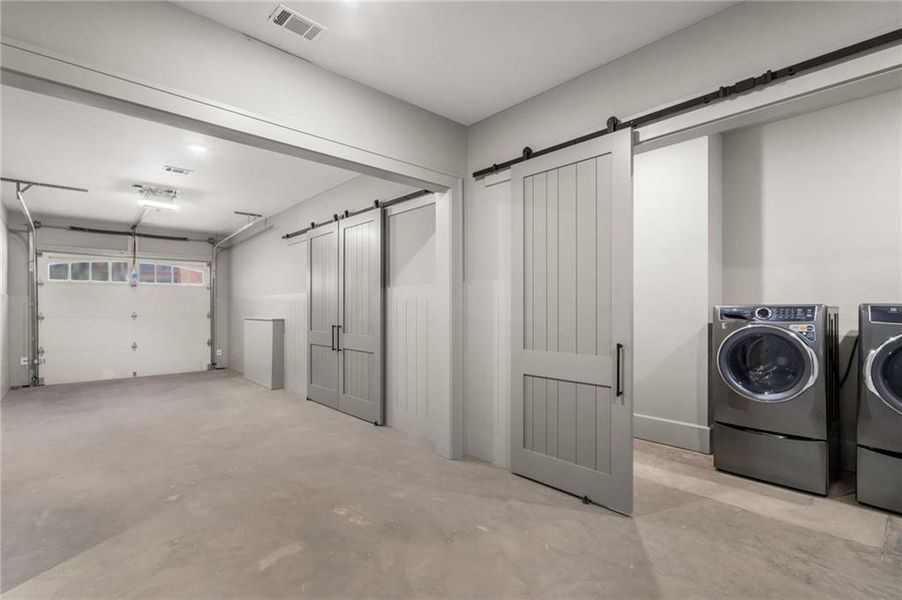 Furnished interior view inside a new home in , Flowery Branch (Image 60).