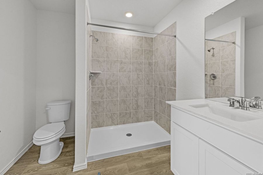 Furnished interior view inside a new home in Hickory Ridge, Elmendorf (Image 11).