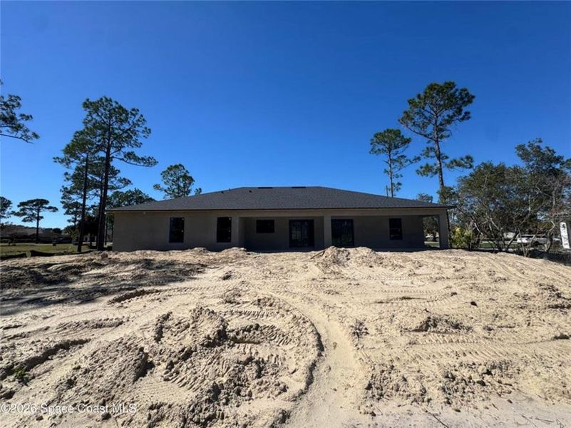 Site preparation for new homesites in , Mims (Image 4).