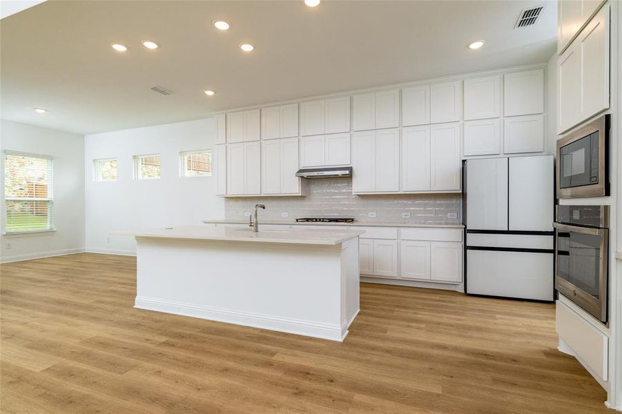 Furnished interior view inside a new home in , Haslet (Image 6).