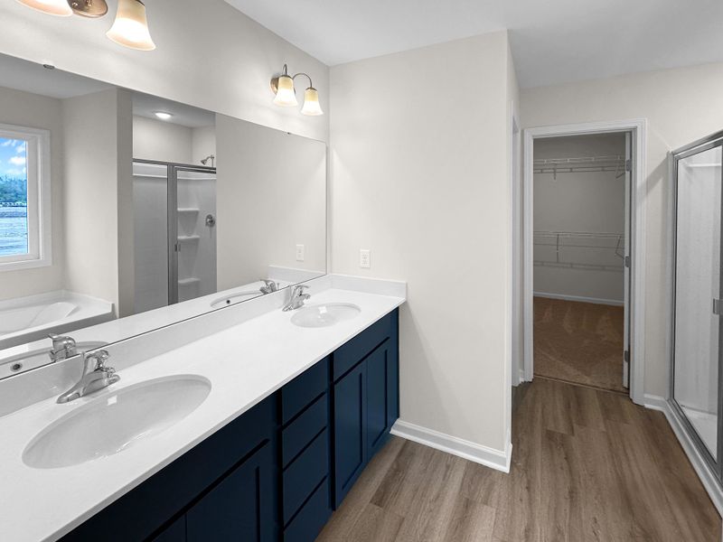 Furnished interior view inside a new home in Grand Reserve, Hinesville (Image 10).