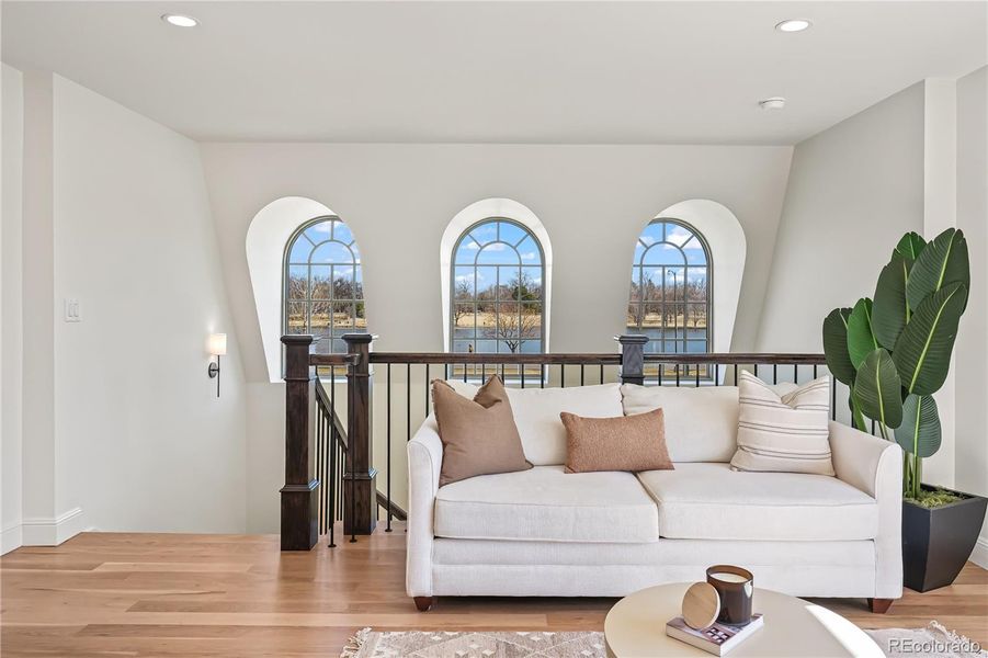 Furnished interior view inside a new home in , Denver (Image 26).