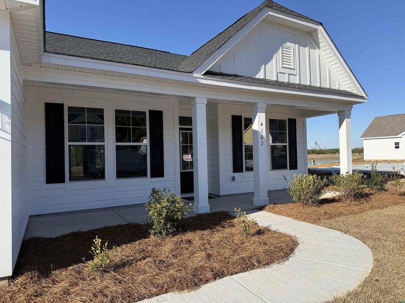 Exterior details and patio area of a home in Westwood Reserve, Conway (Image 3).