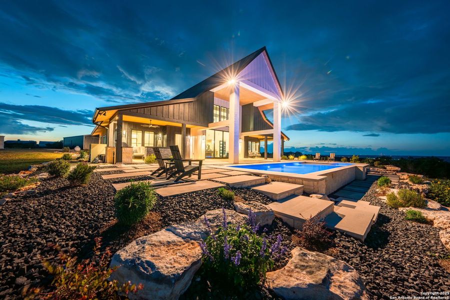 Front exterior of a new home in , Center Point, TX, highlighting curb appeal (Image 1).