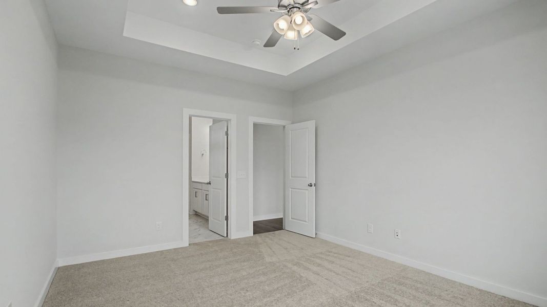 Furnished interior view inside a new home in Cottages of Bearwood, Mount Pleasant (Image 15). Furnished interior view inside a new home in Cottages of Bearwood, Mount Pleasant (Image 15).